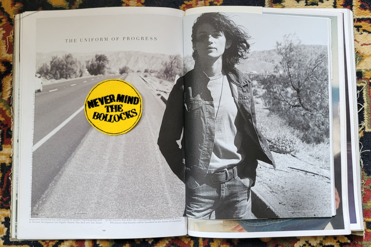 Patch Brodé Never Mind The Bollocks - PUNK & COTON