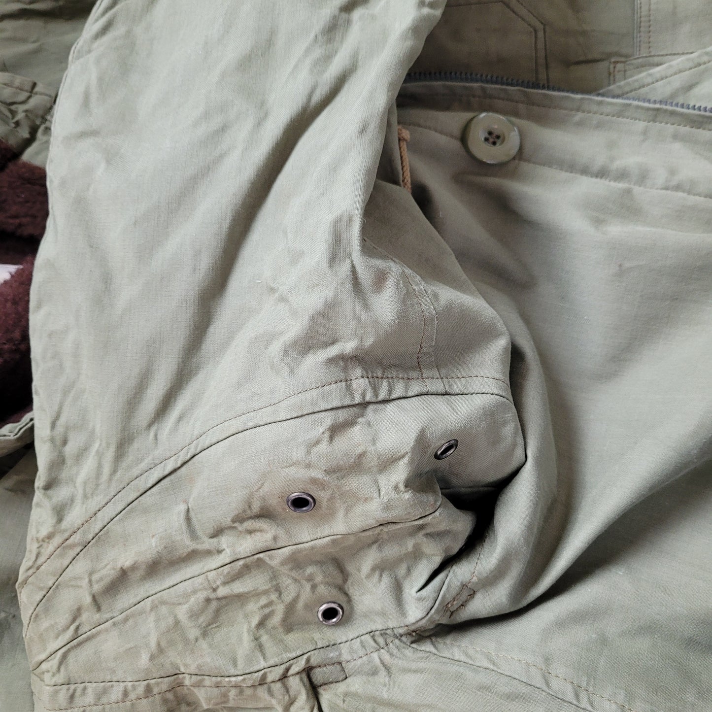 3rd/ème Deadstock french navy coat long N1 deck jacket / deadstock manteau de quart de la Marine nationale COULANGE MAYENNE