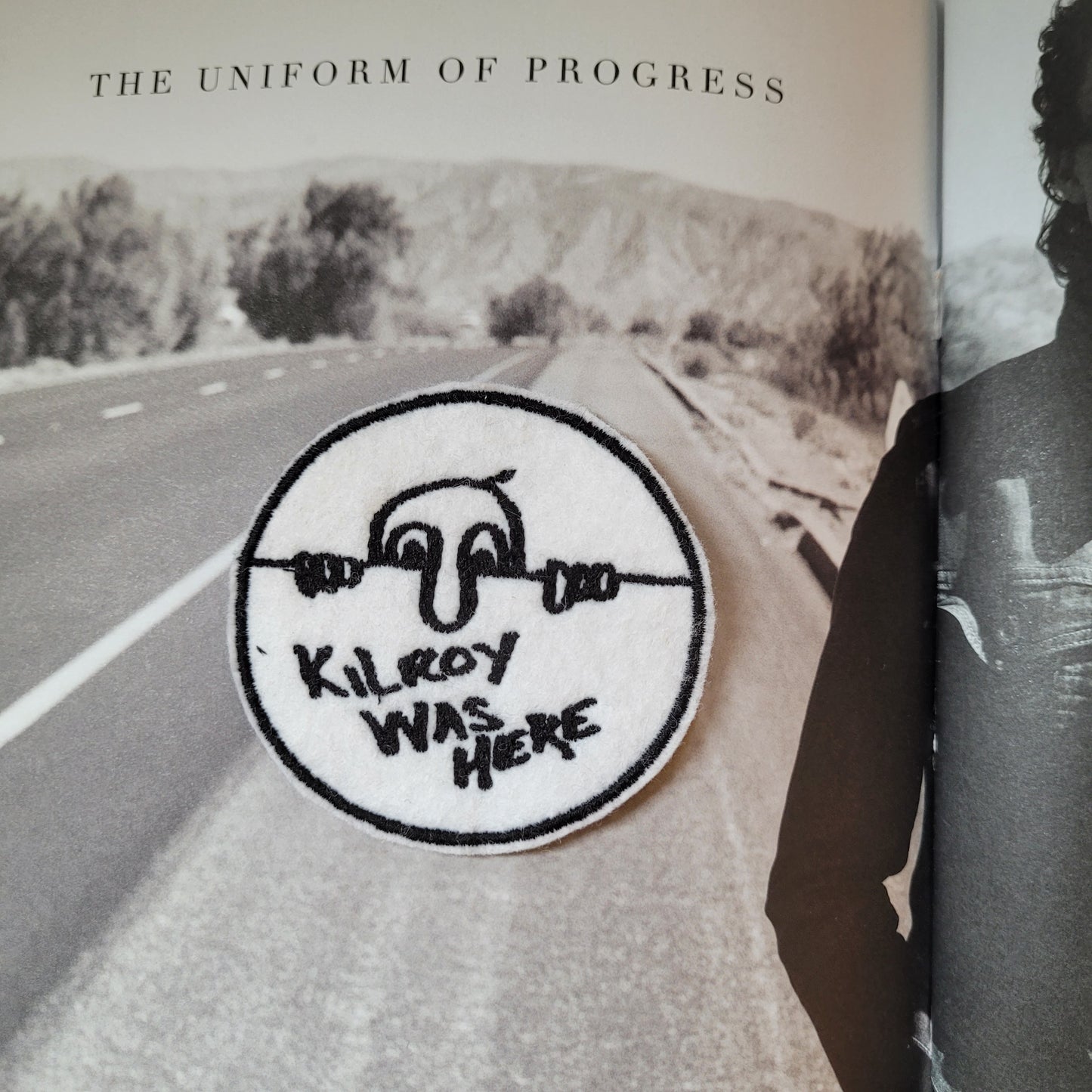Patch Brodé Kilroy Was Here - PUNK & COTON