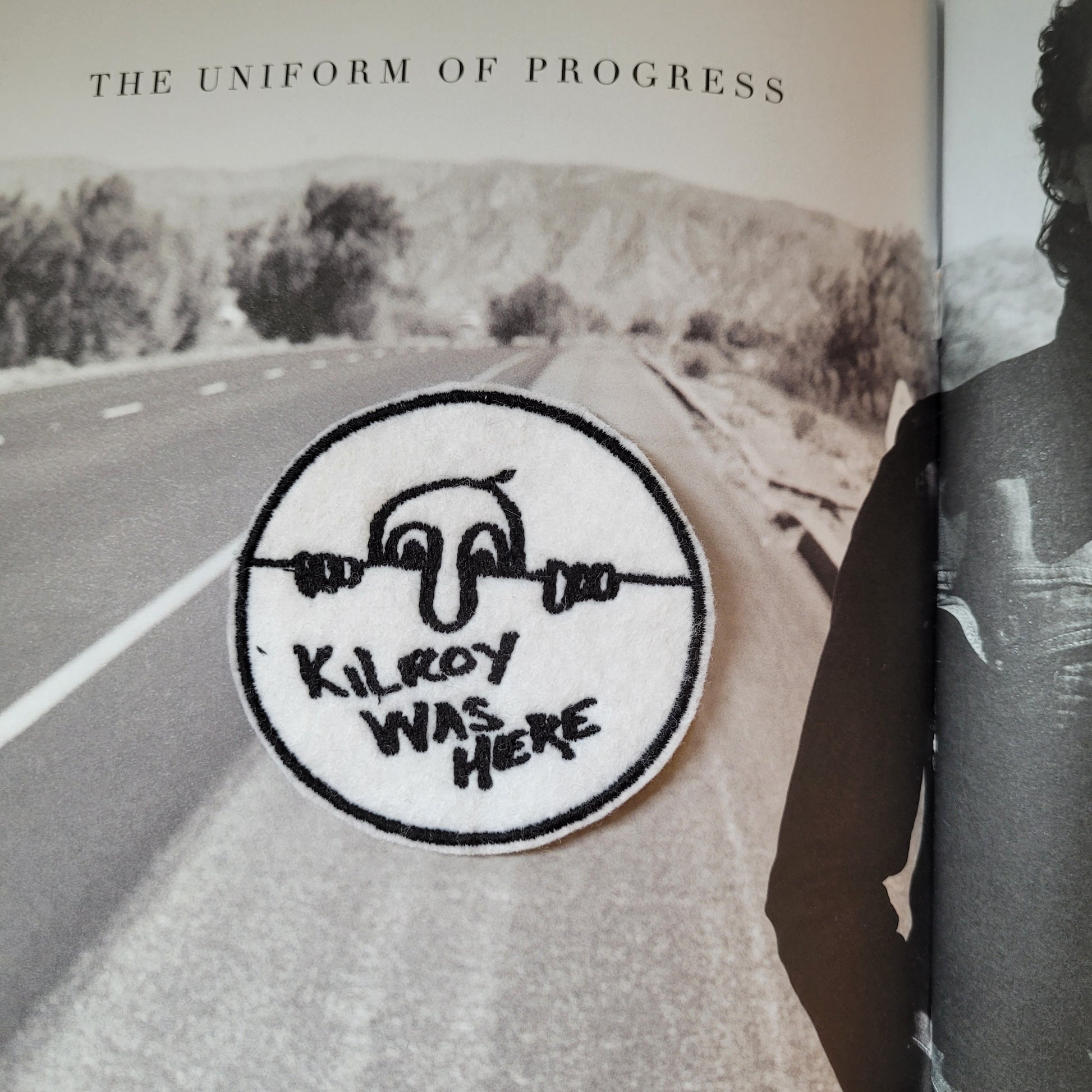 Patch Brodé Kilroy Was Here - PUNK & COTON
