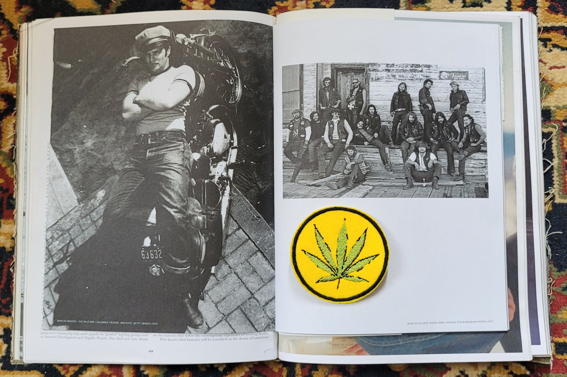 Patch Brodé  Canabis - PUNK & COTON