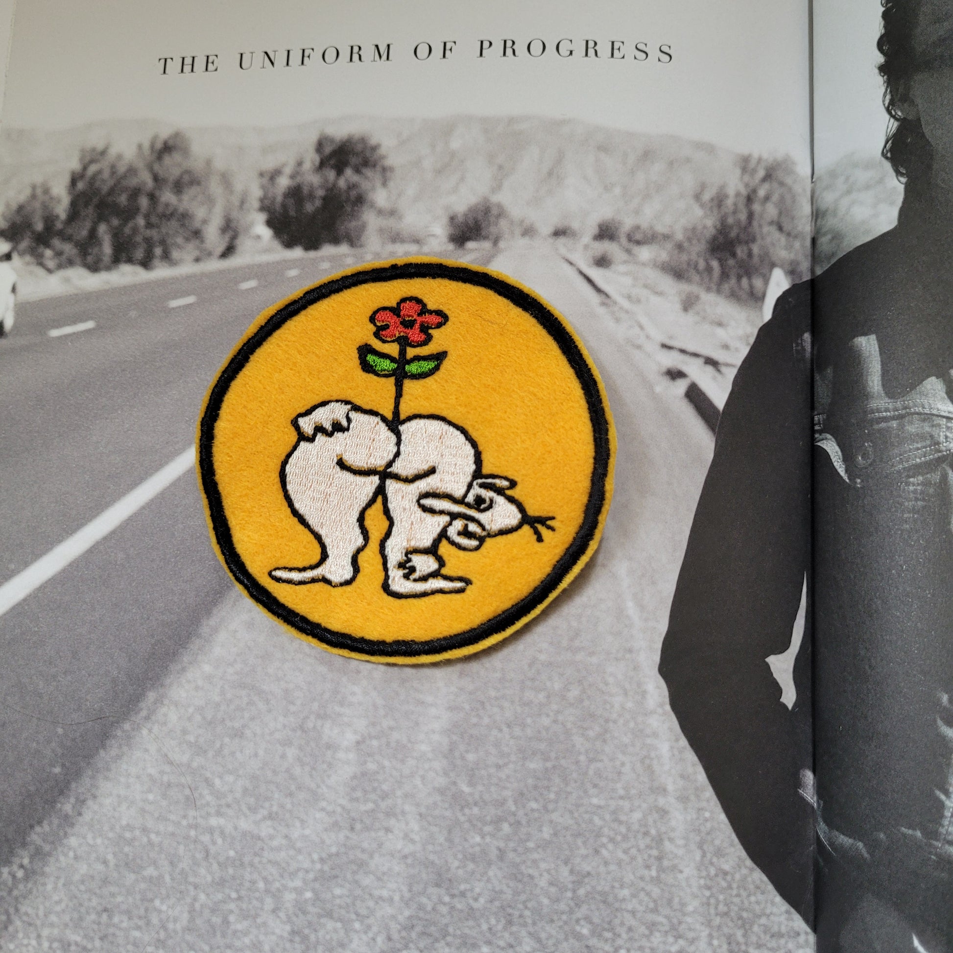 Patch Brodé Flower Power - PUNK & COTON