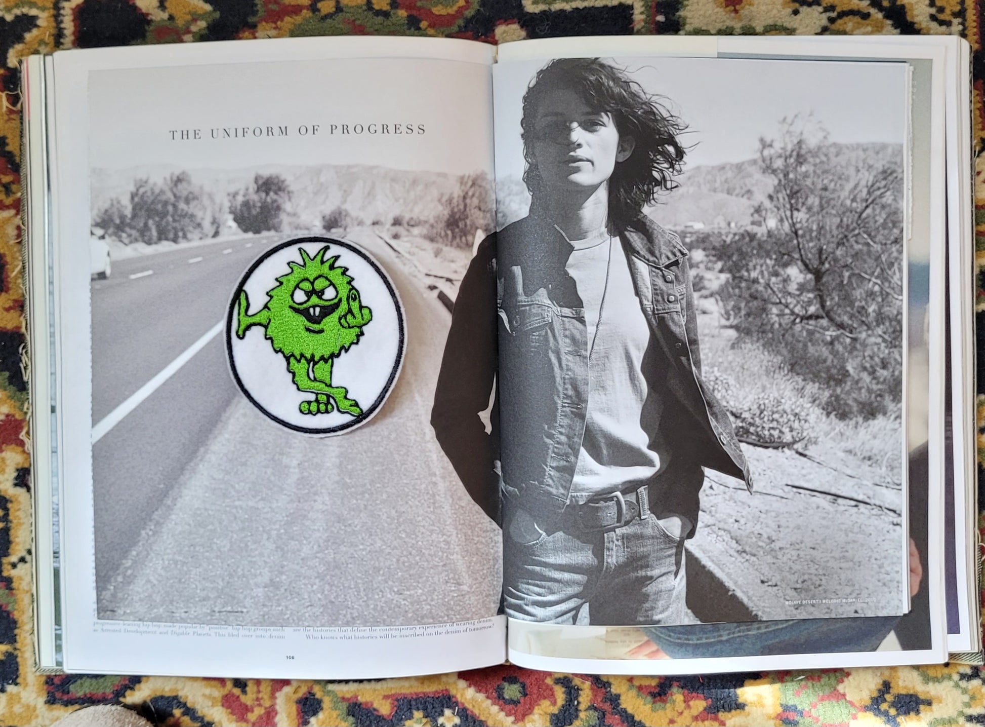 Patch Brodé Green Man pour les écolos - PUNK & COTON