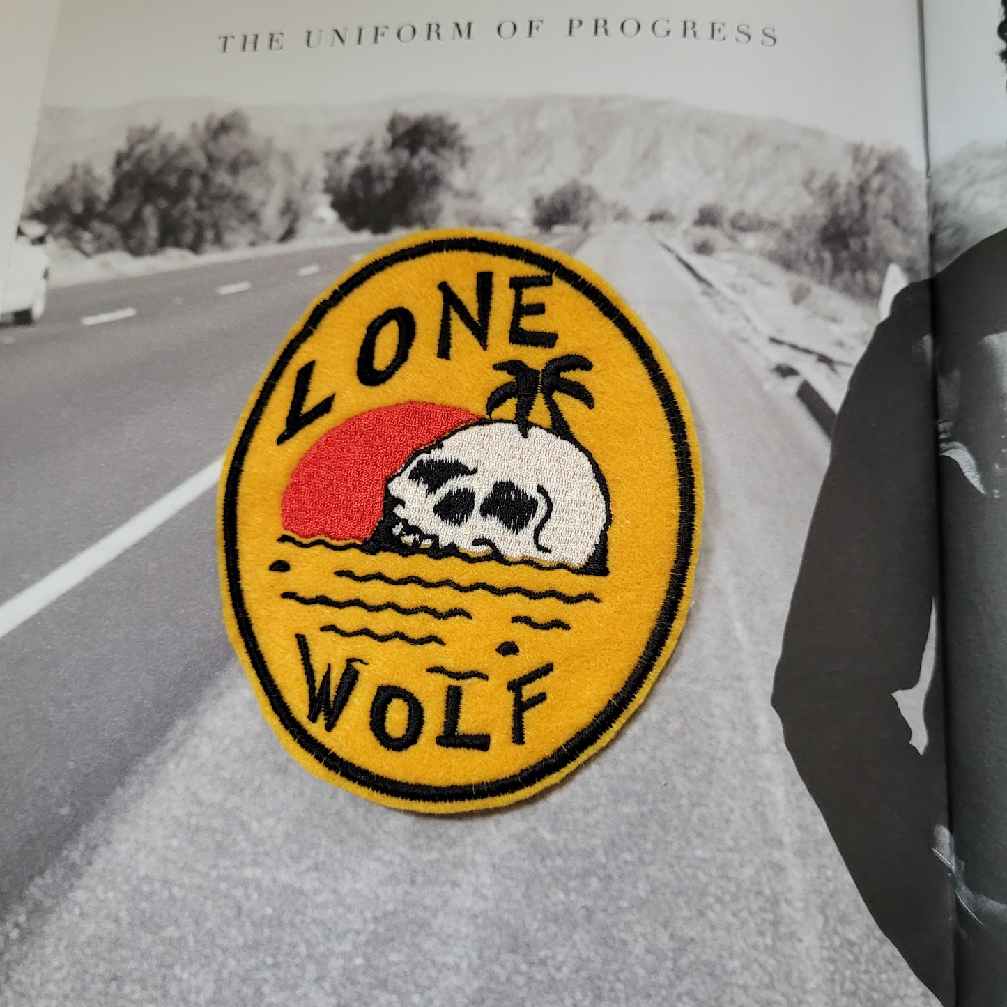Patch Brodé Lone Wolf - PUNK & COTON
