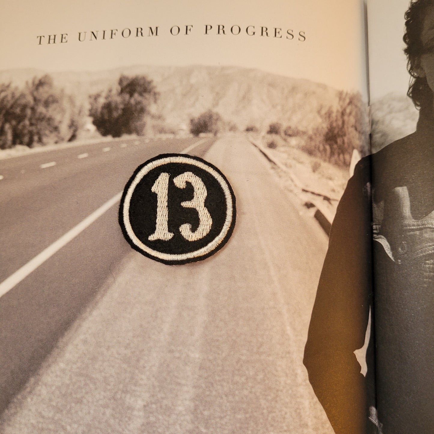 Patch Brodé 13 ( Petit Modele Fond Noir) - PUNK & COTON