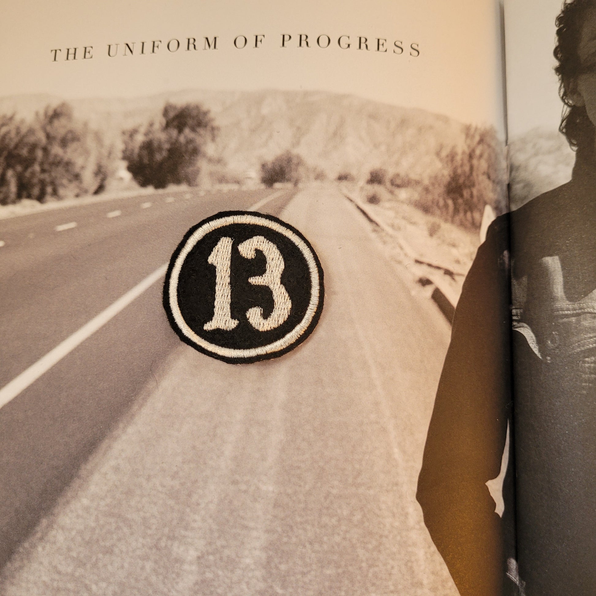 Patch Brodé 13 ( Petit Modele Fond Noir) - PUNK & COTON