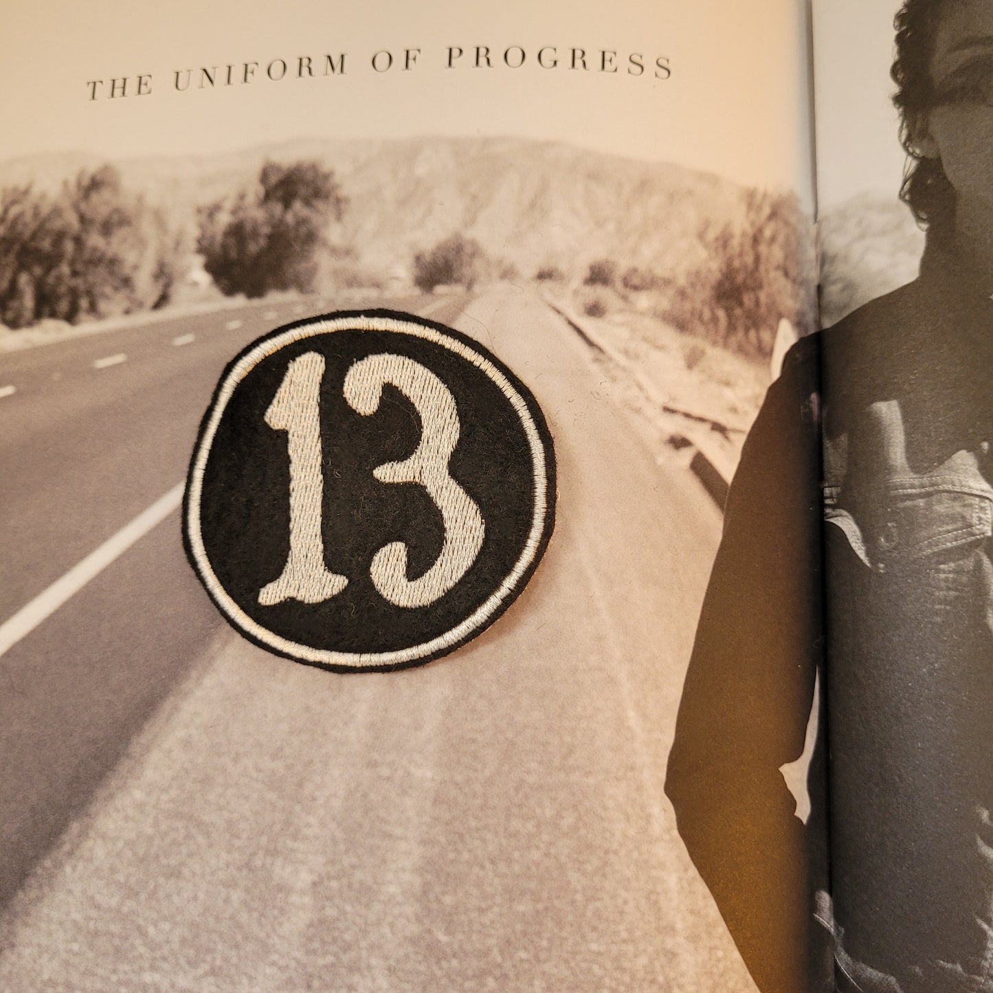 Patch Brodé 13 ( Grand Modele Fond Noir) - PUNK & COTON