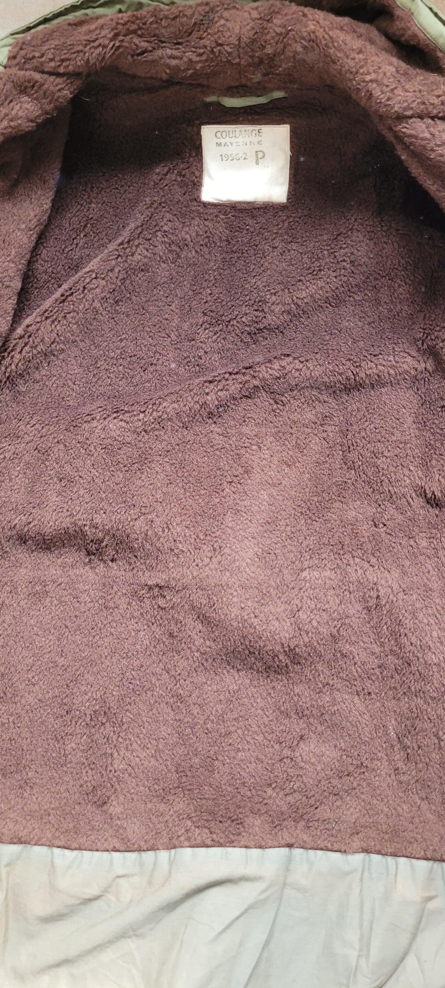 3rd/ème Deadstock french navy coat long N1 deck jacket / deadstock manteau de quart de la Marine nationale COULANGE MAYENNE