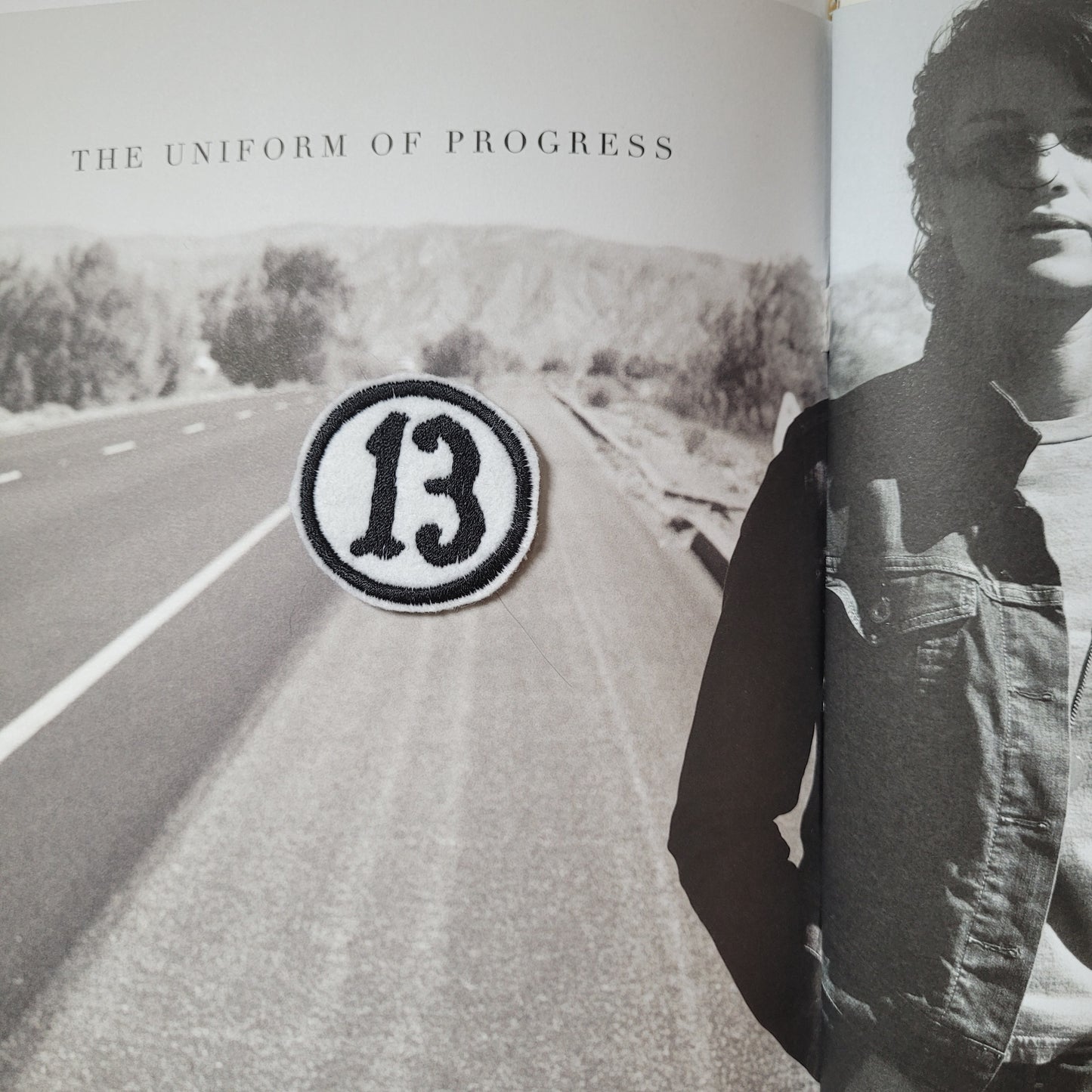 Patch Brodé 13 ( Petit Modele Fond Blanc) - PUNK & COTON