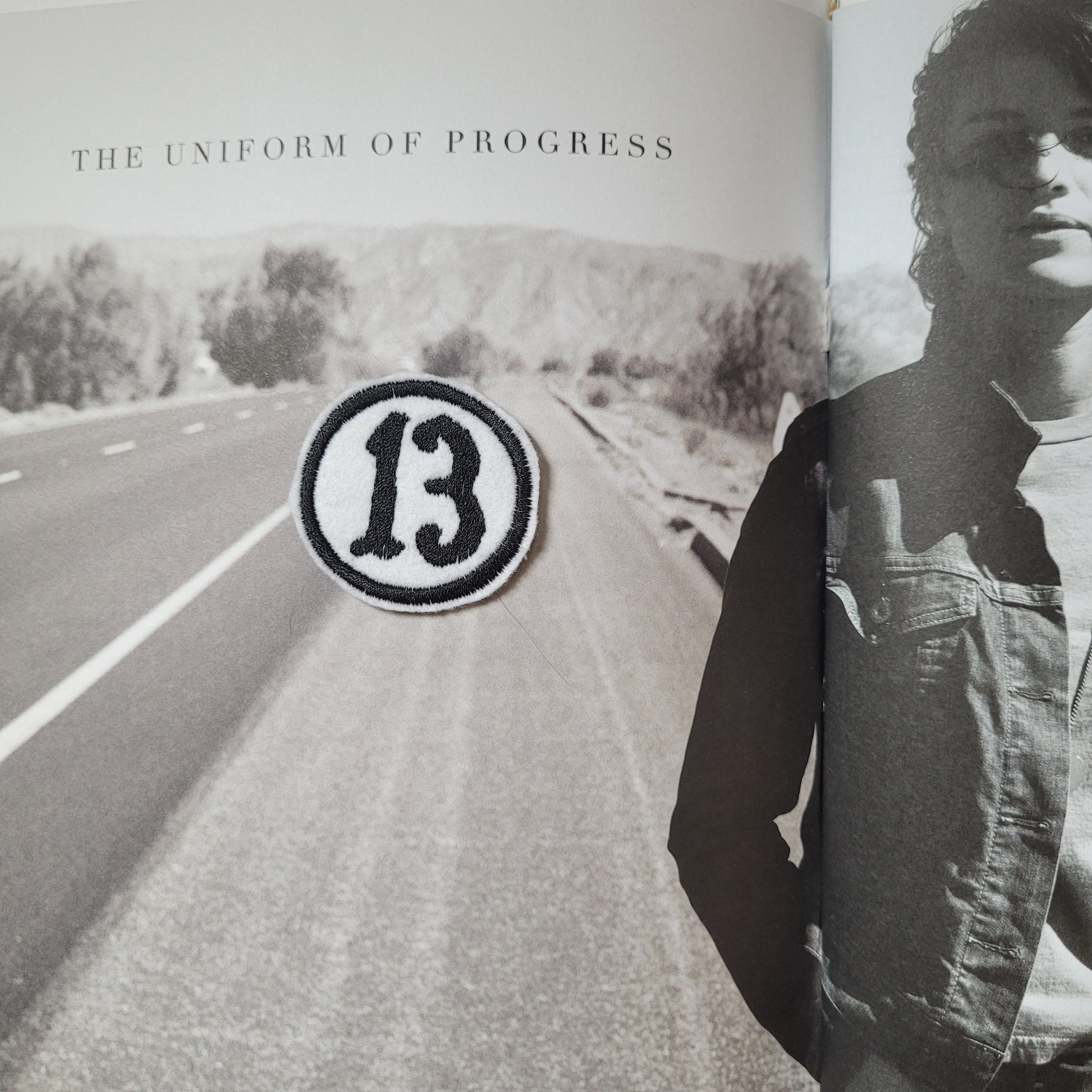 Patch Brodé 13 ( Petit Modele Fond Blanc) - PUNK & COTON