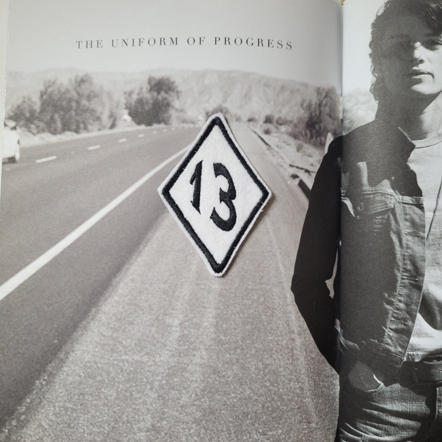 Patch Brodé 13 LOSANGE (Version Blanche) - PUNK & COTON