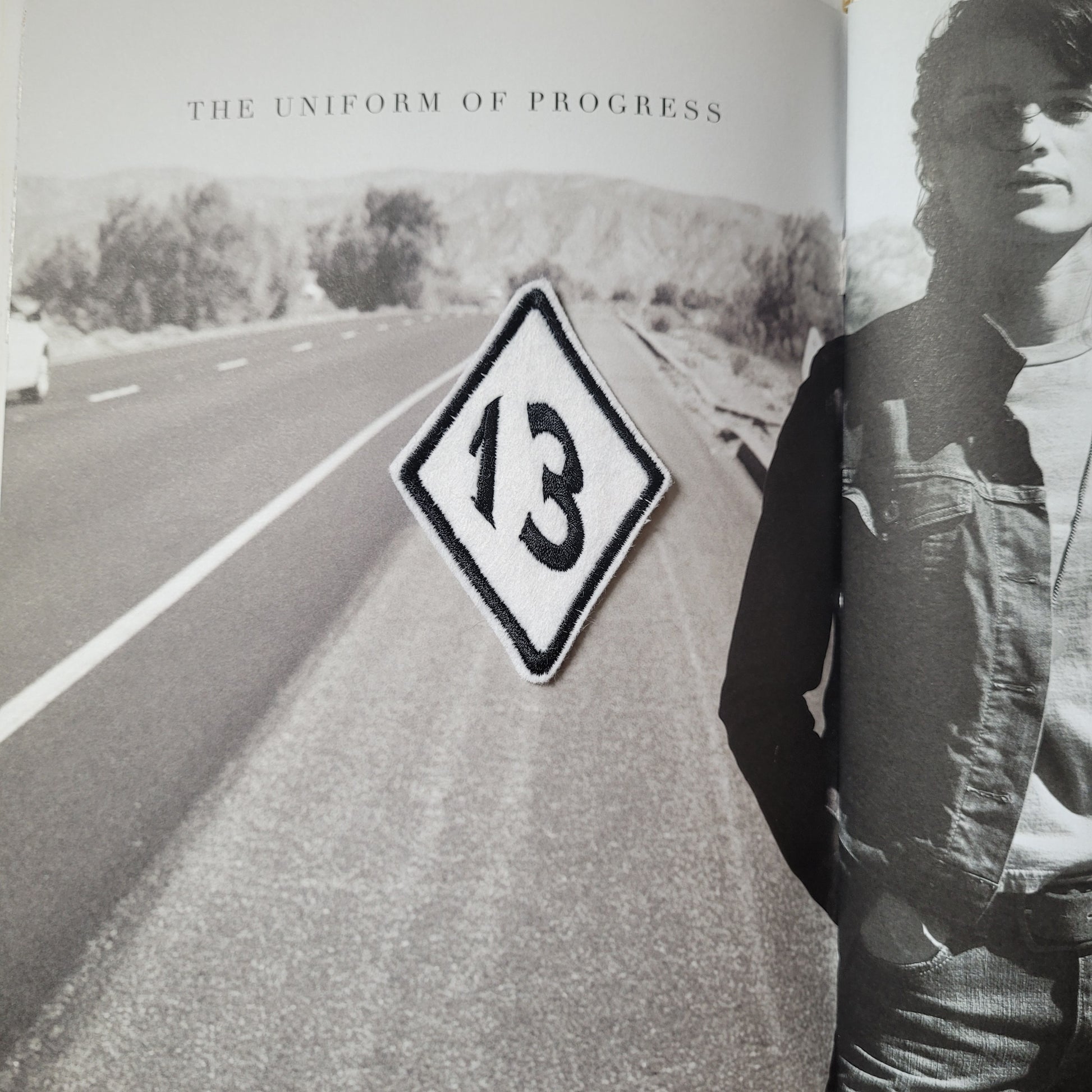 Patch Brodé 13 LOSANGE (Version Blanche) - PUNK & COTON