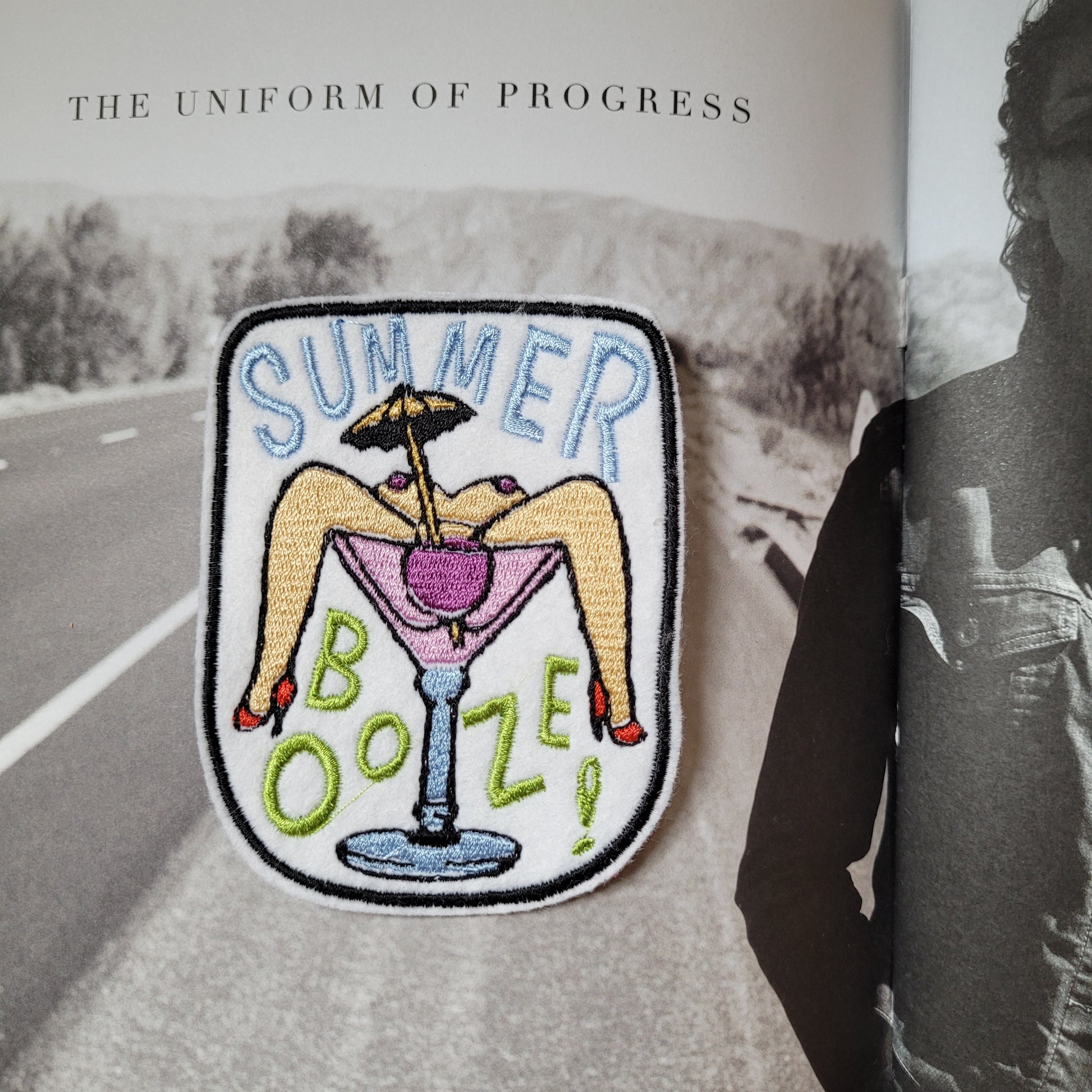 Patch brodé "Summer booze" - PUNK & COTON