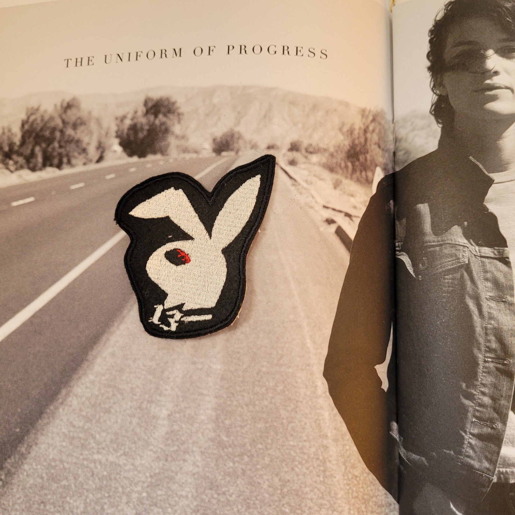 Patch Brodé Playbadboy Rabbit 13 Punk and Coton - PUNK & COTON