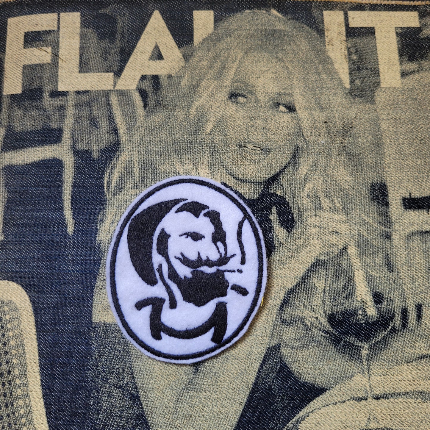 Patch brodé "ZIG ZAG" - PUNK & COTON