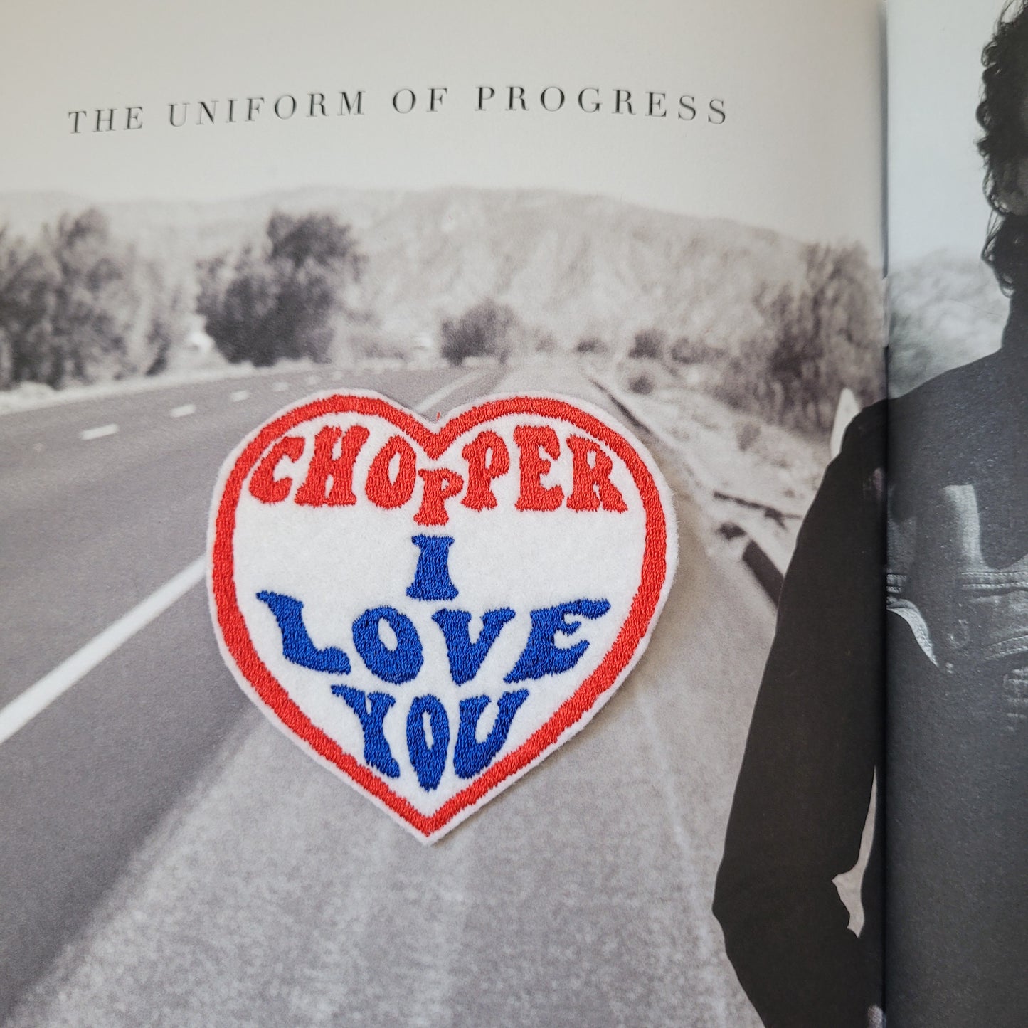 Patch Brodé Choper I Love You - PUNK & COTON