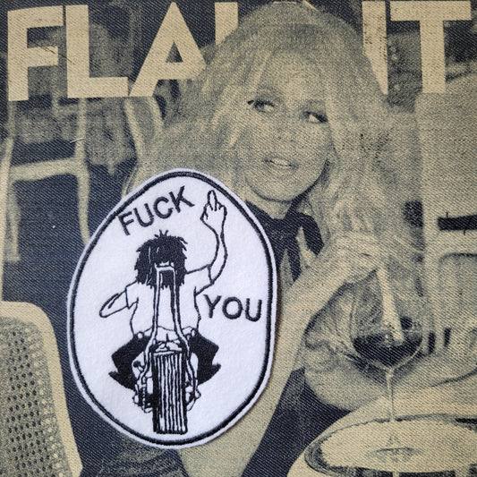 Patch Brodé Fuck You Biker - PUNK & COTON