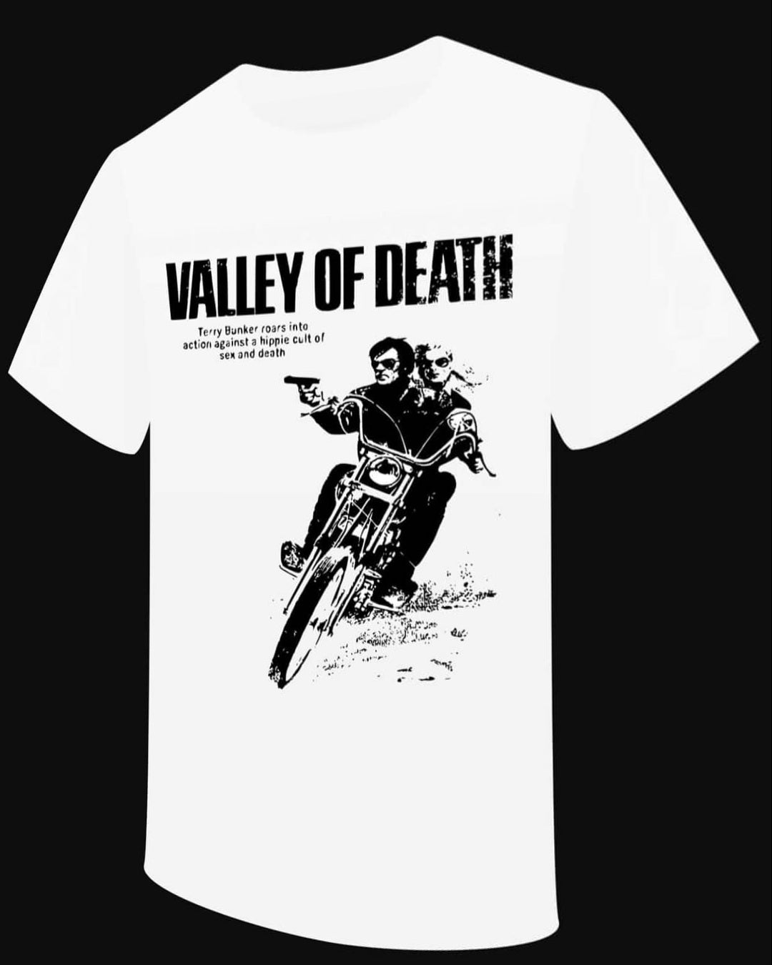 T-shirt "Peter Fonda Valley Of Death Peter Fonda" - PUNK & COTON