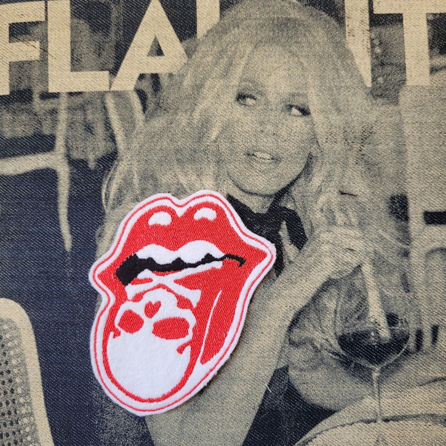 Patch Brodé Death Tongue - PUNK & COTON