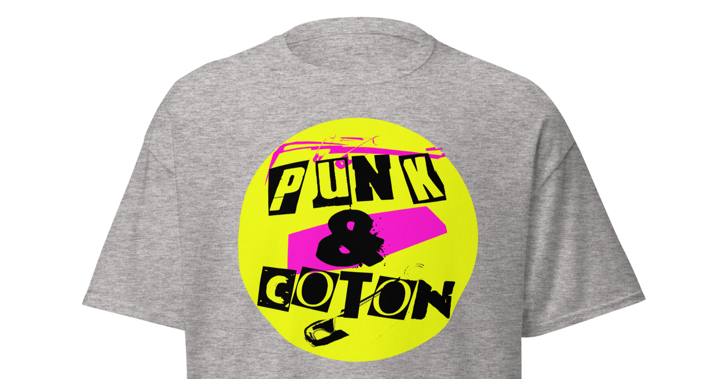T-shirt PUNK and COTON original GREY - PUNK & COTON