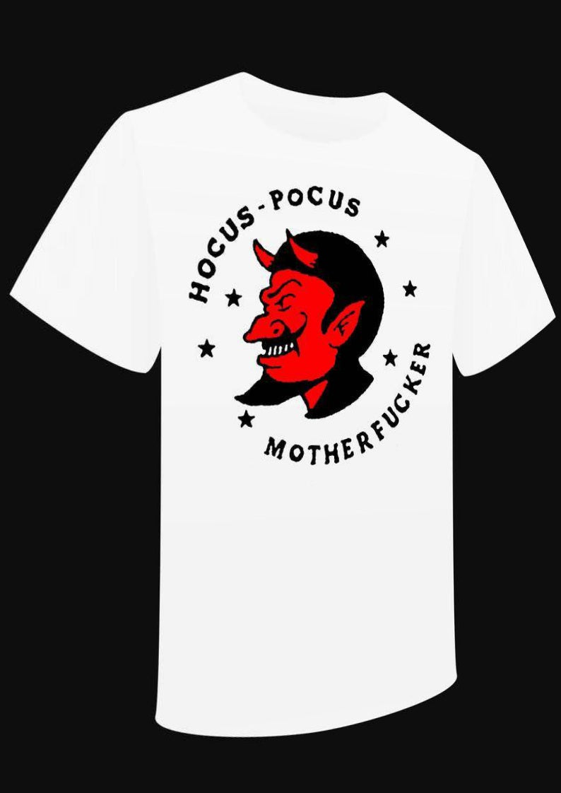 T-shirt "Hocus- Pocus Motherfucker " - PUNK & COTON