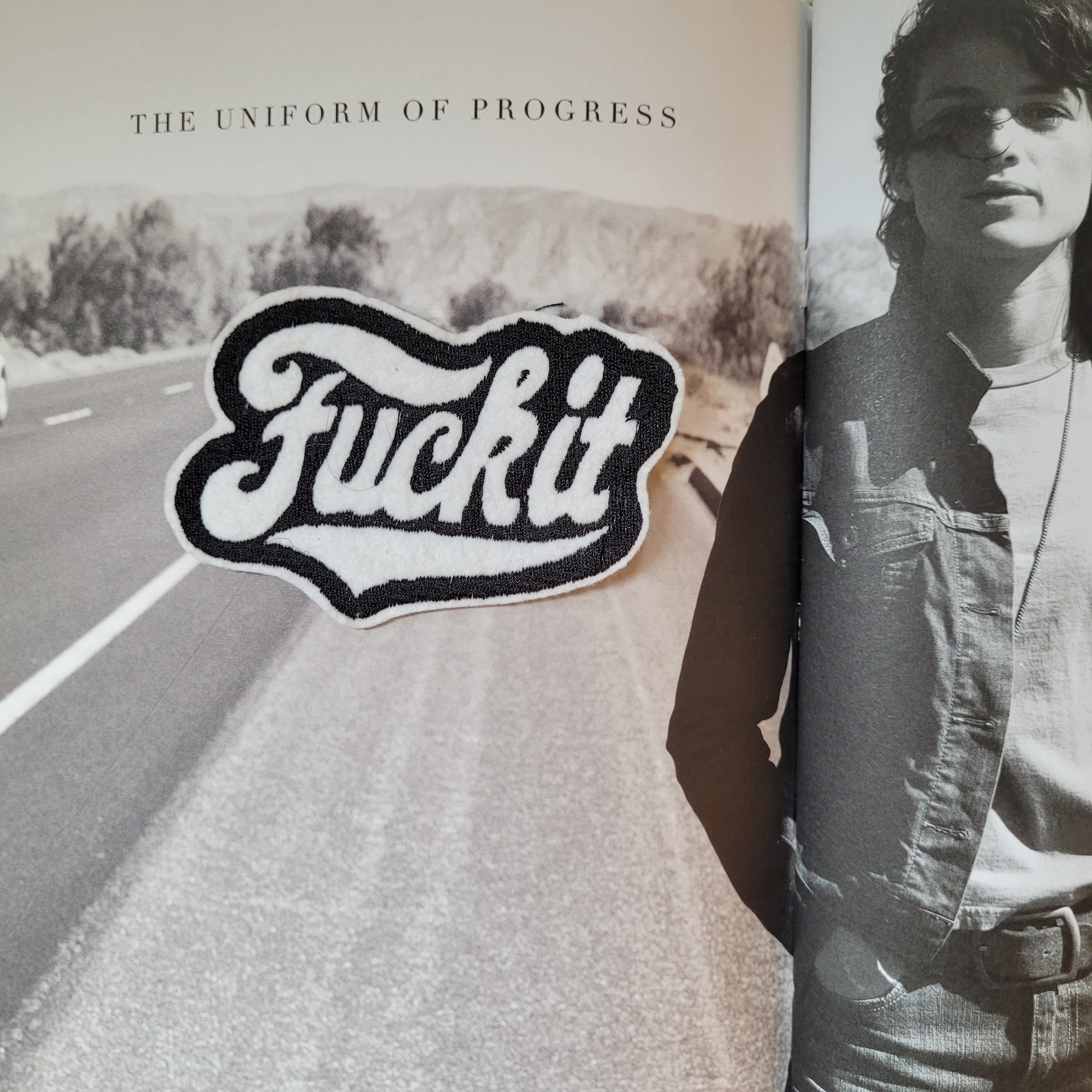 Patch brodé Fuck It  grand modele - PUNK & COTON