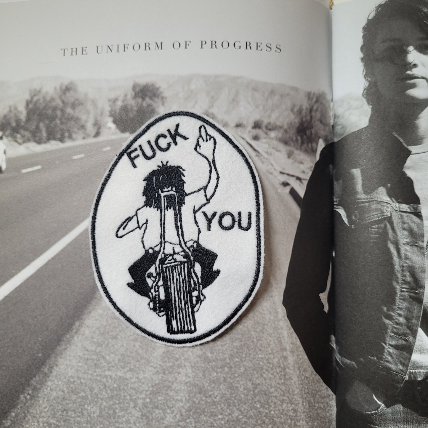 Patch Brodé Fuck You Biker - PUNK & COTON