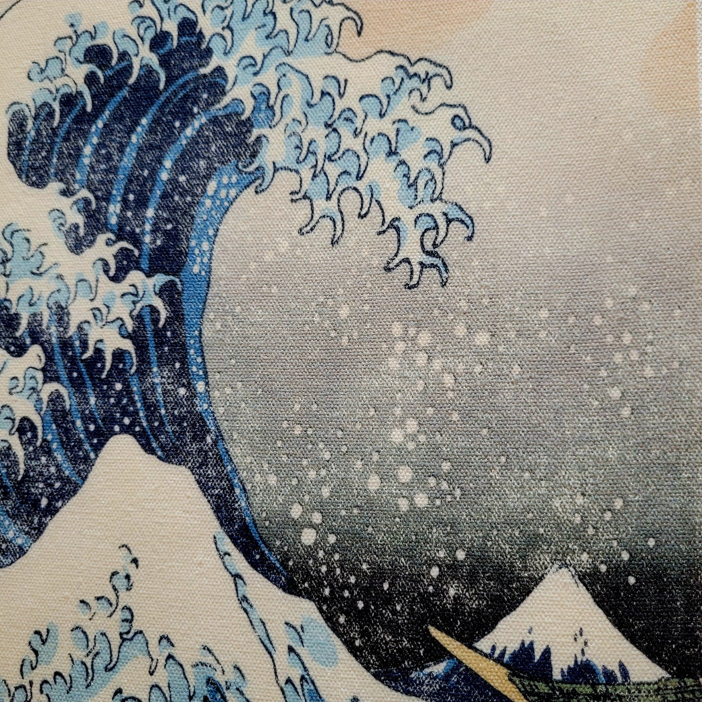 Eco Tote Bag "LA GRANDE VAGUE DE KANAGAWA" par HOKUSAI - PUNK & COTON