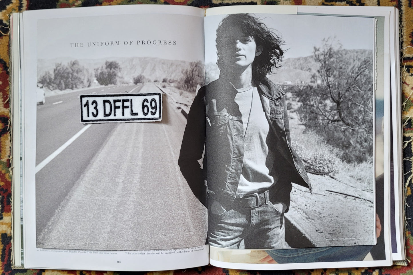 Patch Brodé 13 DFFL 69 (Version Blanc) - PUNK & COTON