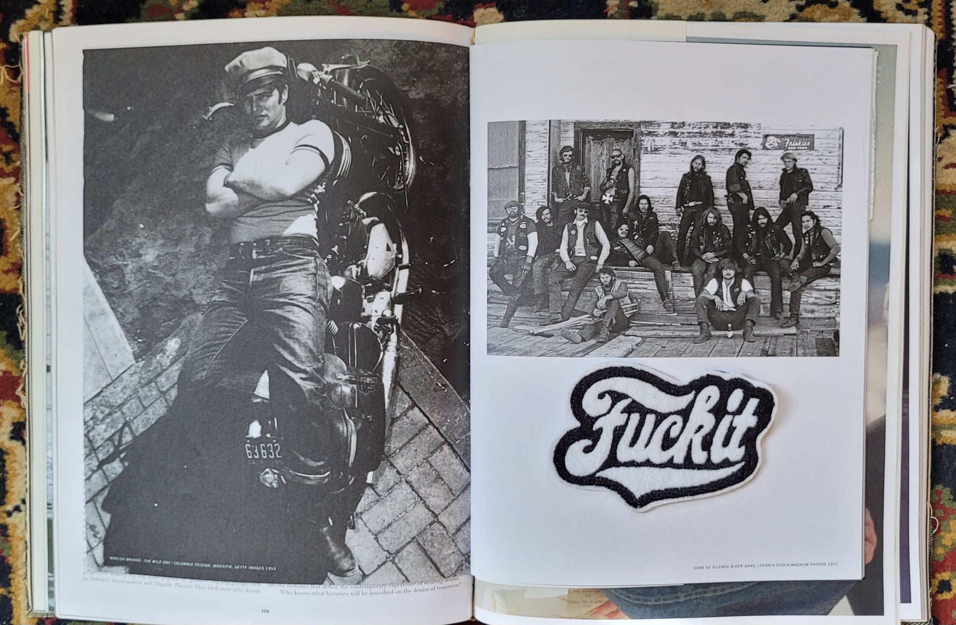 Patch brodé Fuck It  grand modele - PUNK & COTON