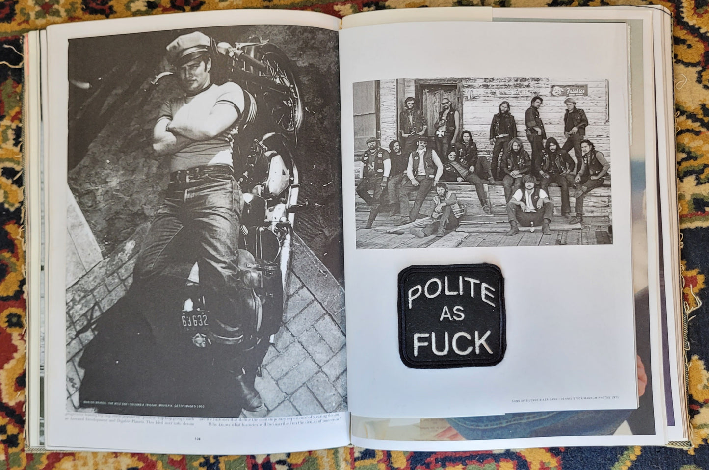 Patch Brodé Polite as fuck - PUNK & COTON