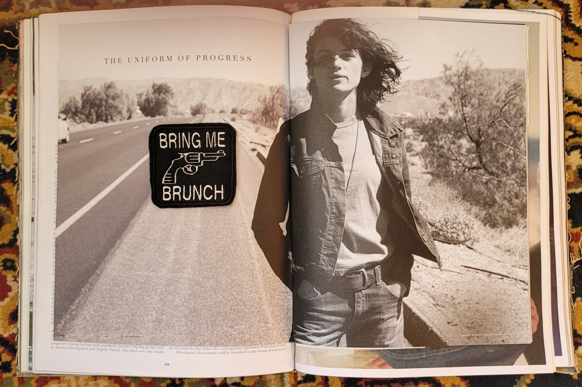 Patch Brodé Bring me brunch - PUNK & COTON