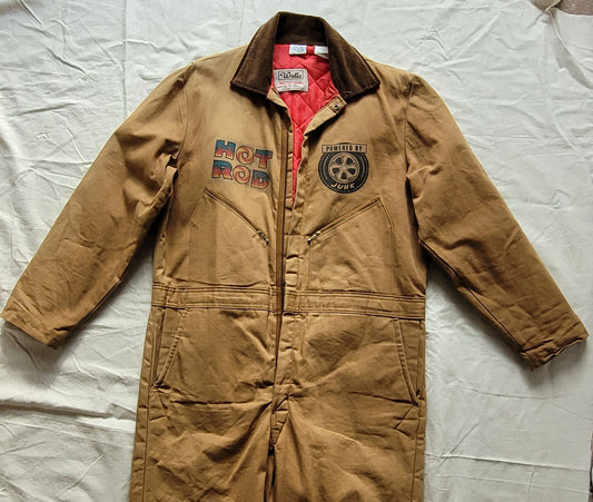 Coverall WALLS doublure matelassée peinte à la main Dragster " GRAGMASTER" - PUNK & COTON