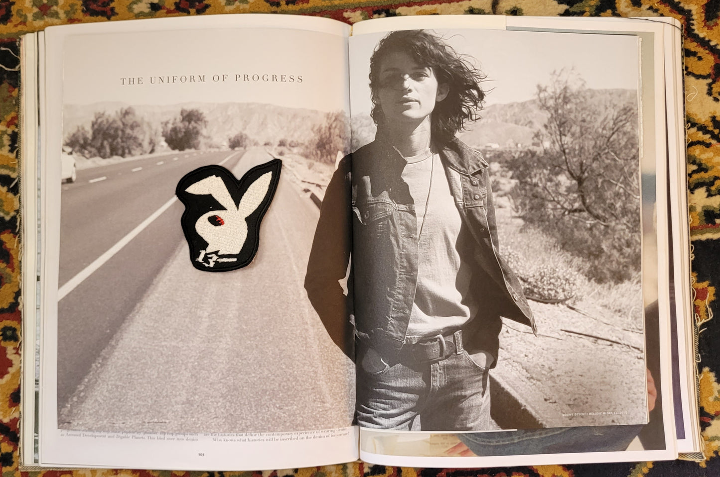 Patch Brodé Playbadboy Rabbit 13 Punk and Coton - PUNK & COTON