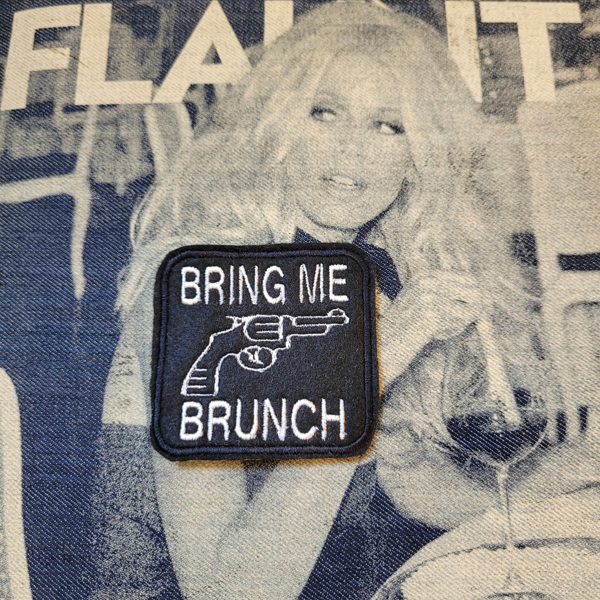 Patch Brodé Bring me brunch - PUNK & COTON