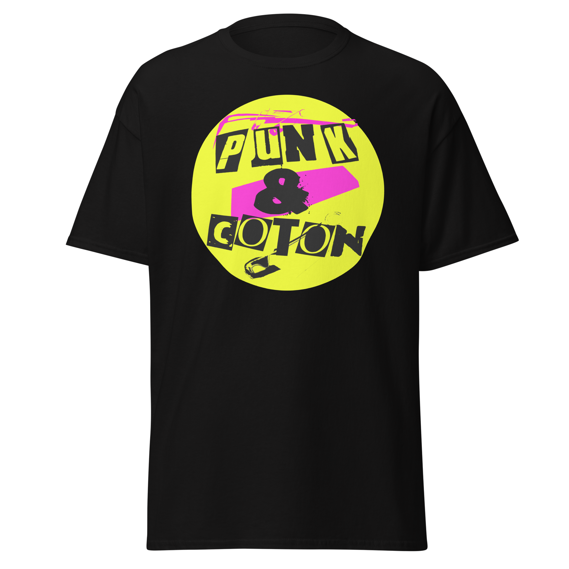 T-shirt PUNK and COTON original BLACK - PUNK & COTON