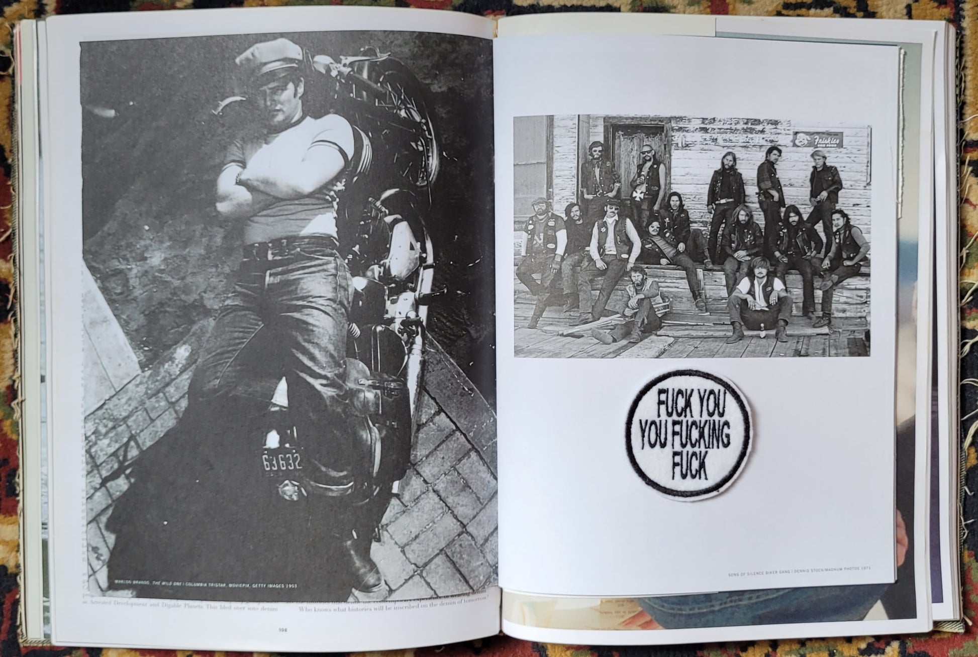 Patch Brodé Fuck You You Fucking Fuck - PUNK & COTON