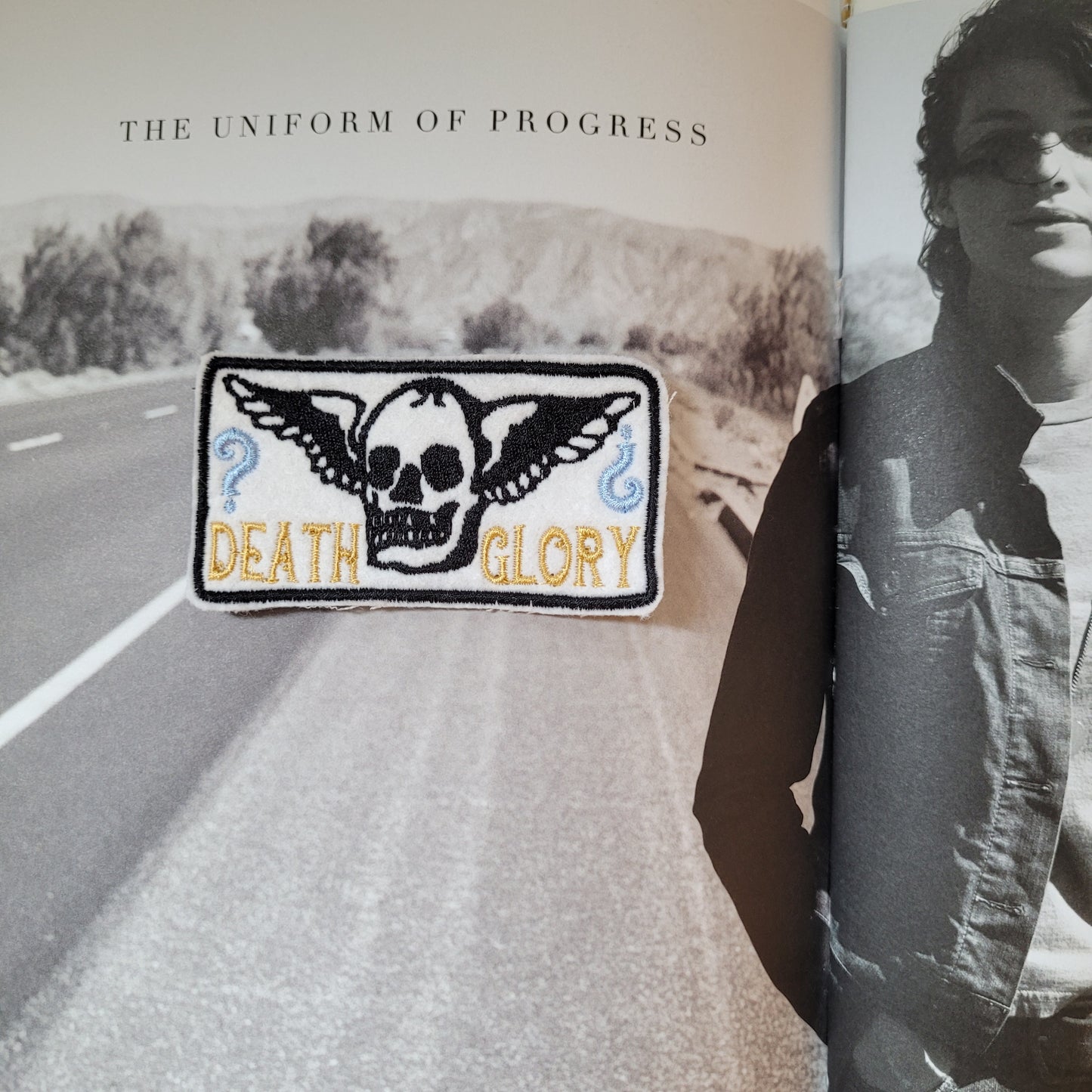 Patch brodé "Death or glory" - PUNK & COTON