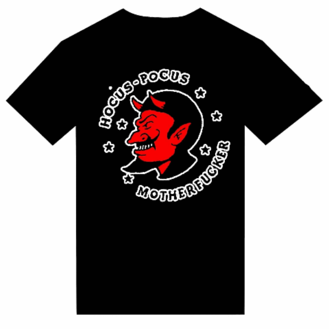 T-shirt "Hocus-Pocus Motherfucker" - PUNK & COTON