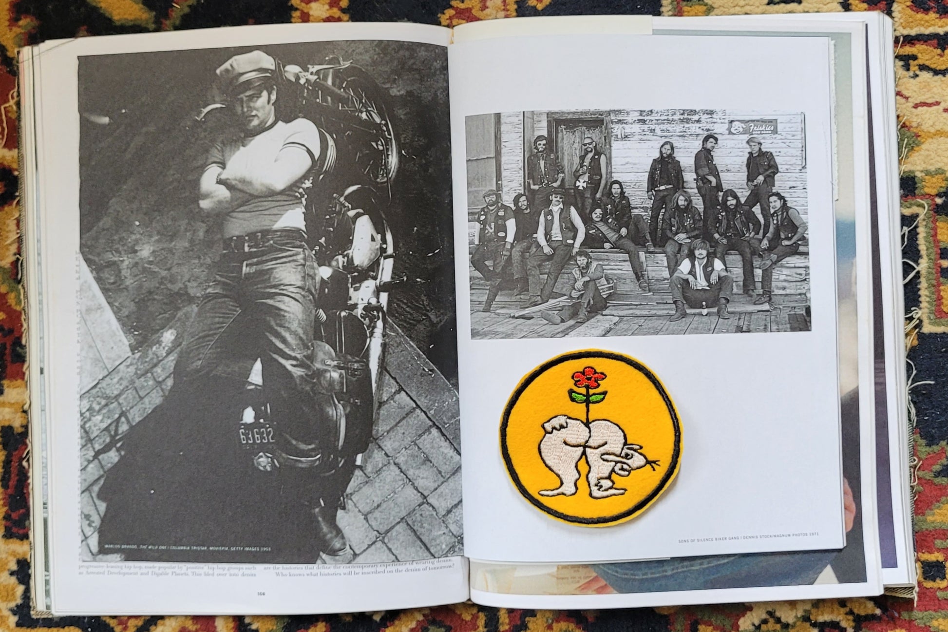 Patch Brodé Flower Power - PUNK & COTON