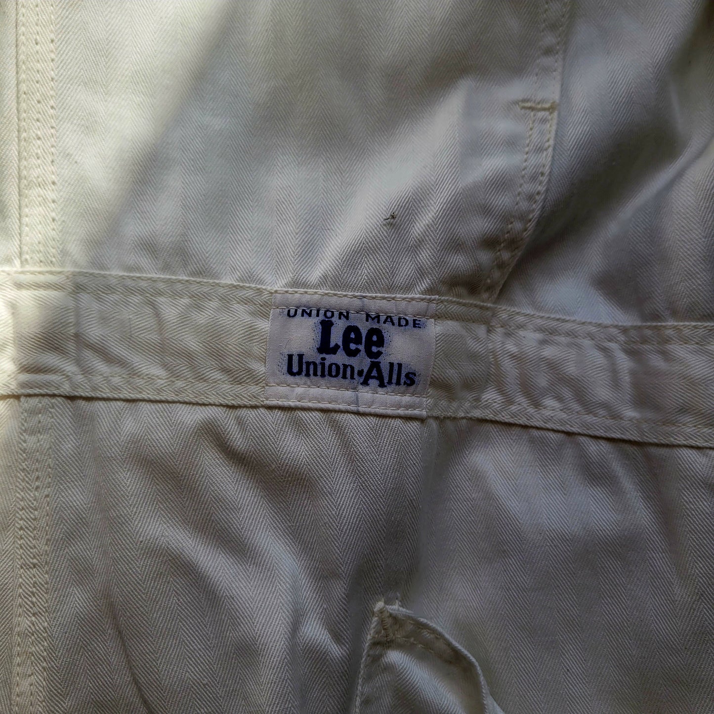 Coverall 40's LEE UNION-ALLS HBT hand embroidered chainstitch method combinaison  brodée à la main HARLEY-DAVIDSON - PUNK & COTON