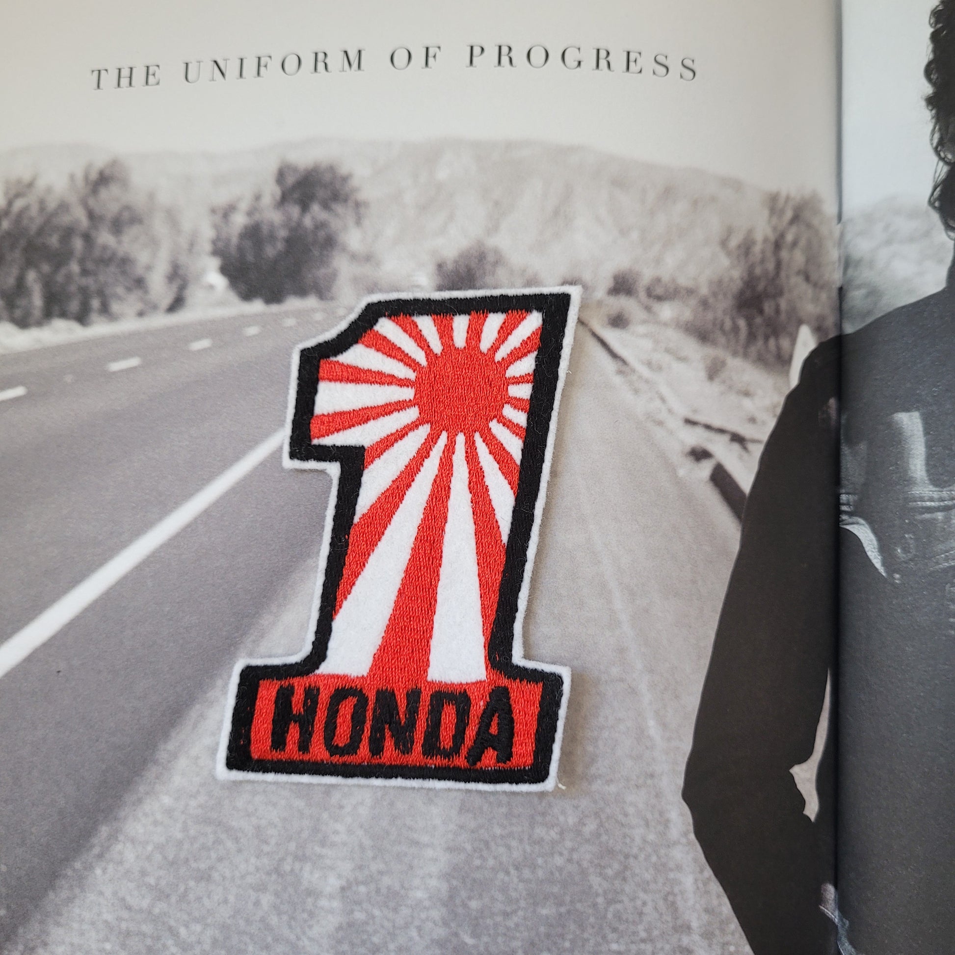Patch Brodé Number One Honda - PUNK & COTON