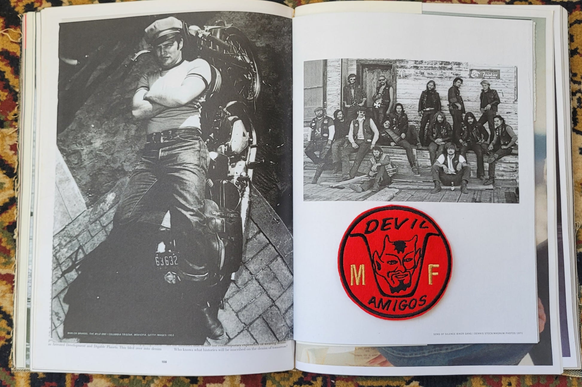 Patch Brodé DEVIL amigos - PUNK & COTON