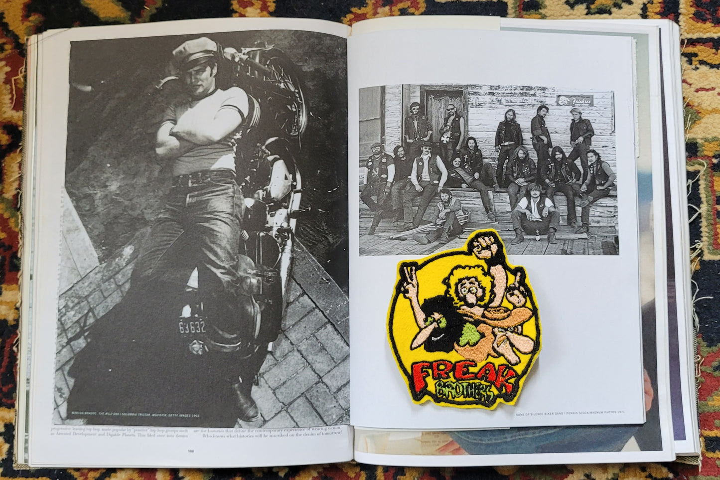 Patch Brodé The fabulous freak brothers - PUNK & COTON