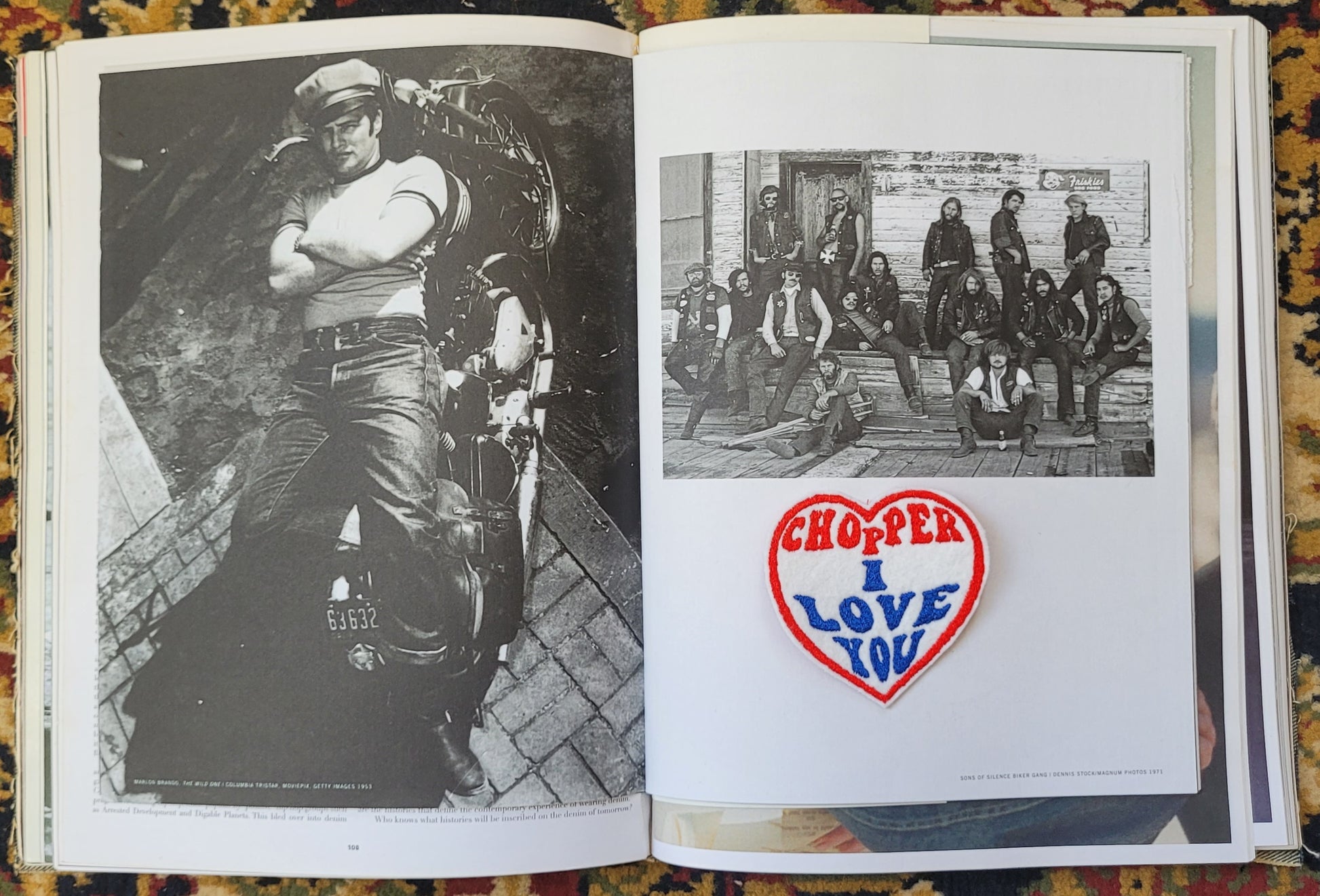 Patch Brodé Choper I Love You - PUNK & COTON