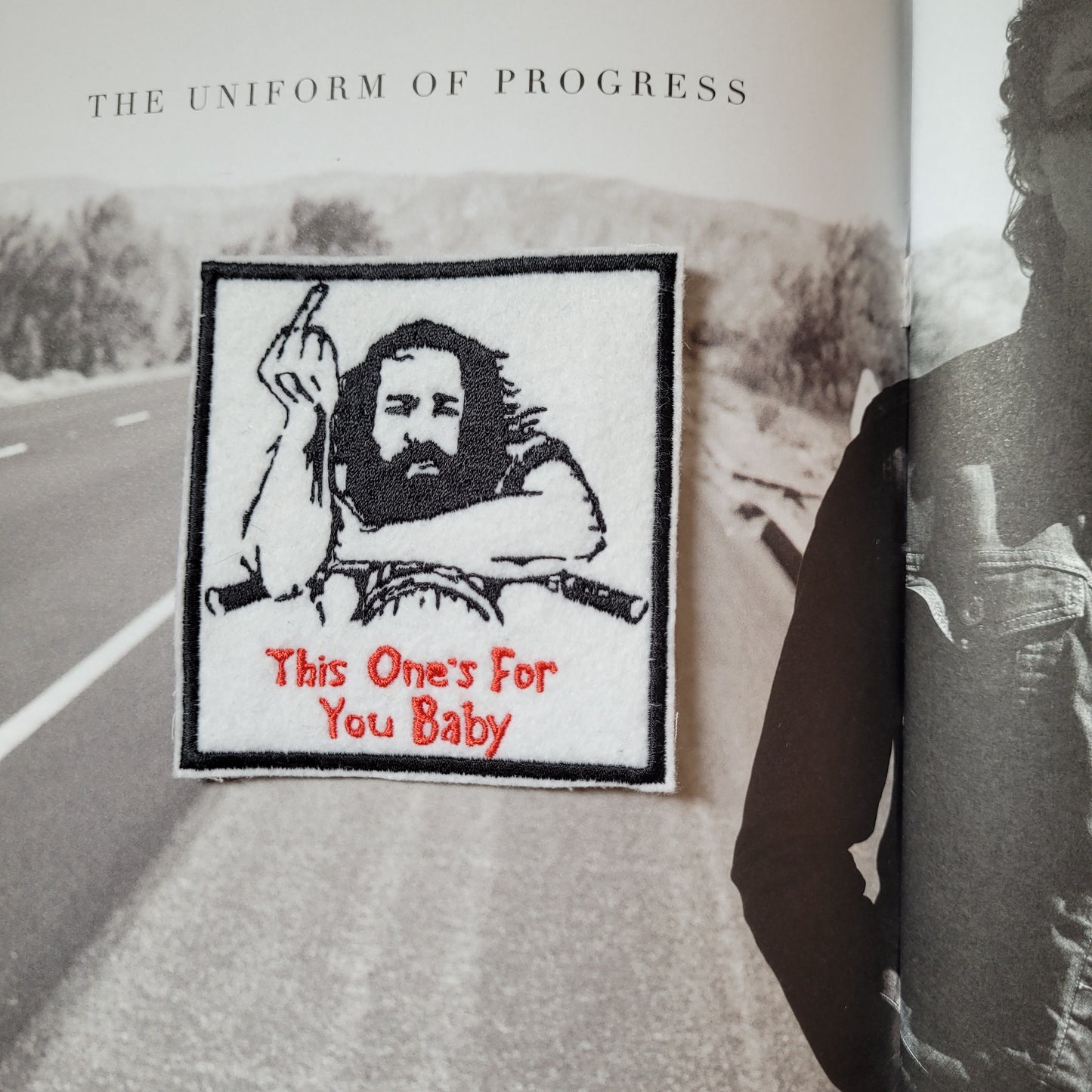 Patch Brodé This One's For You Baby - PUNK & COTON