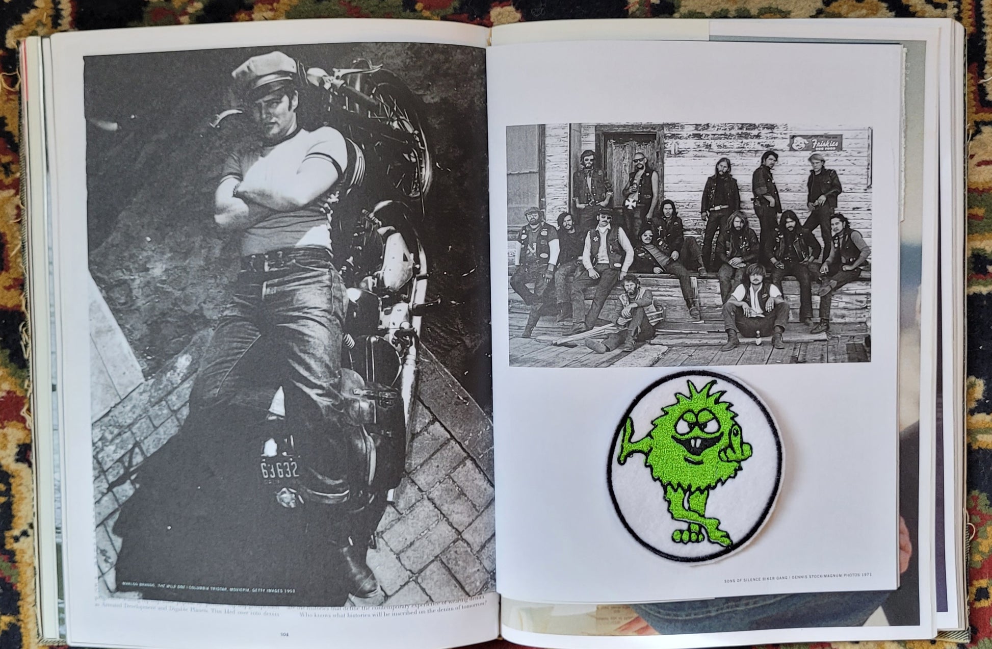 Patch Brodé Green Man pour les écolos - PUNK & COTON