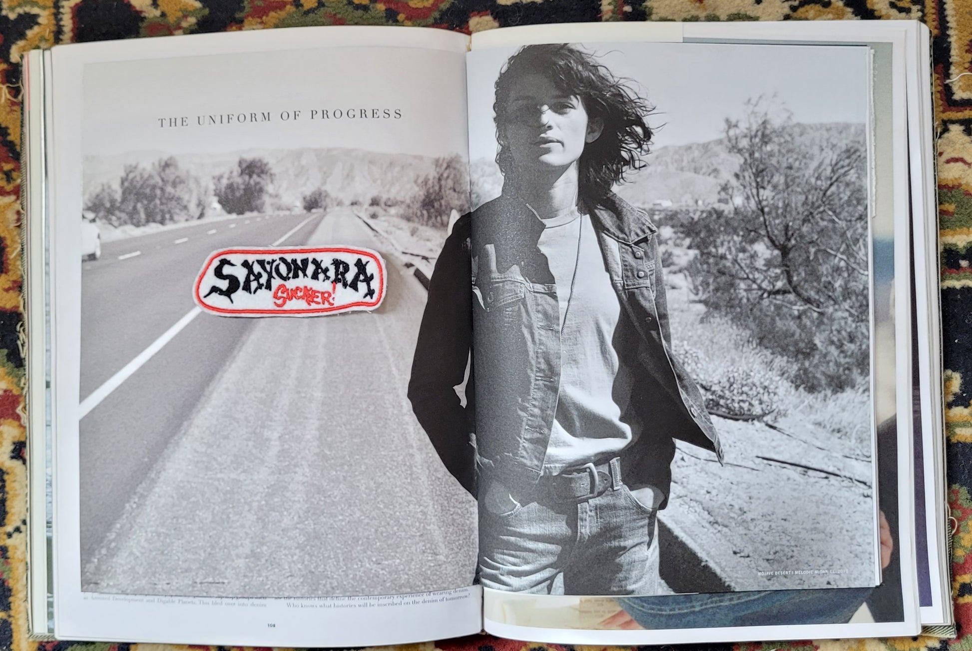 Patch Brodé Sayonara sucker! - PUNK & COTON