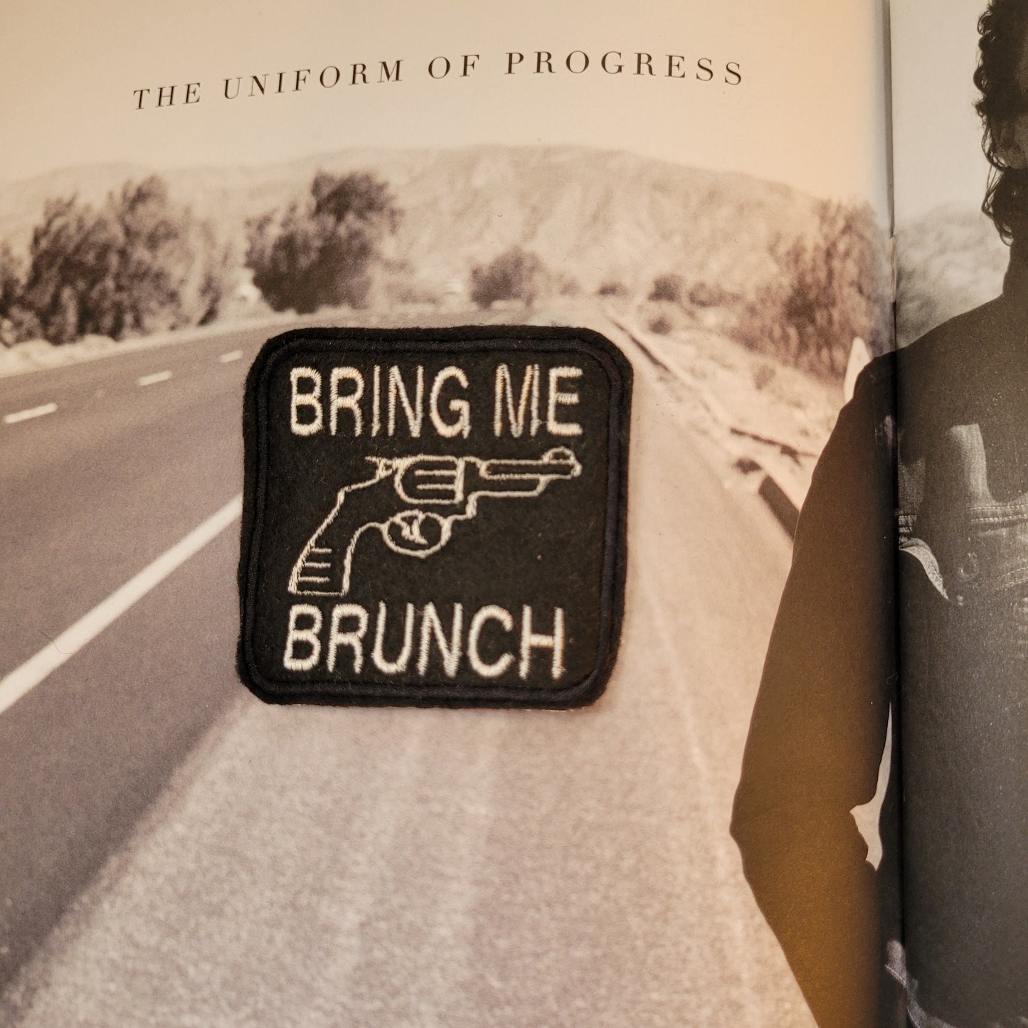 Patch Brodé Bring me brunch - PUNK & COTON