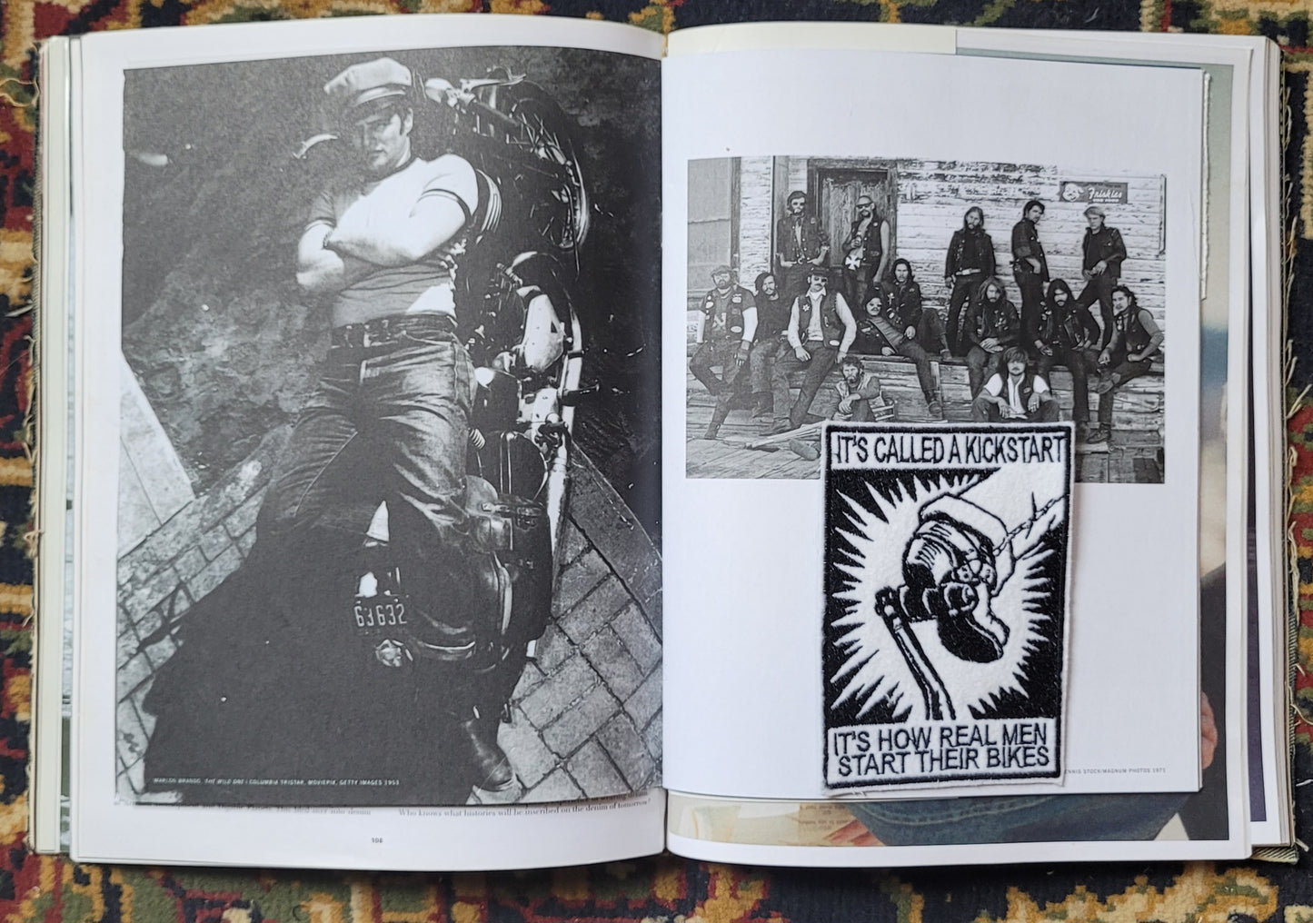 Patch  Brodé Kickstart - PUNK & COTON